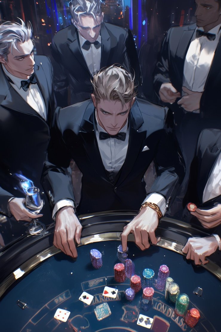 Studio live-dealer Texas Hold'em Bonus dengan kamera multi-sudut dan dealer profesional